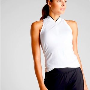 Athleta momentum polo tank xs